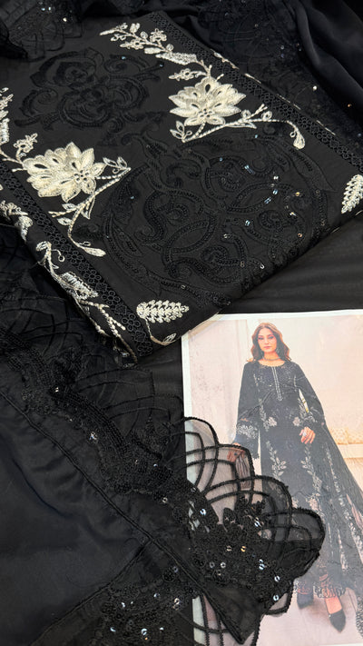 MARIA.B LAWN EL-25 BLACK