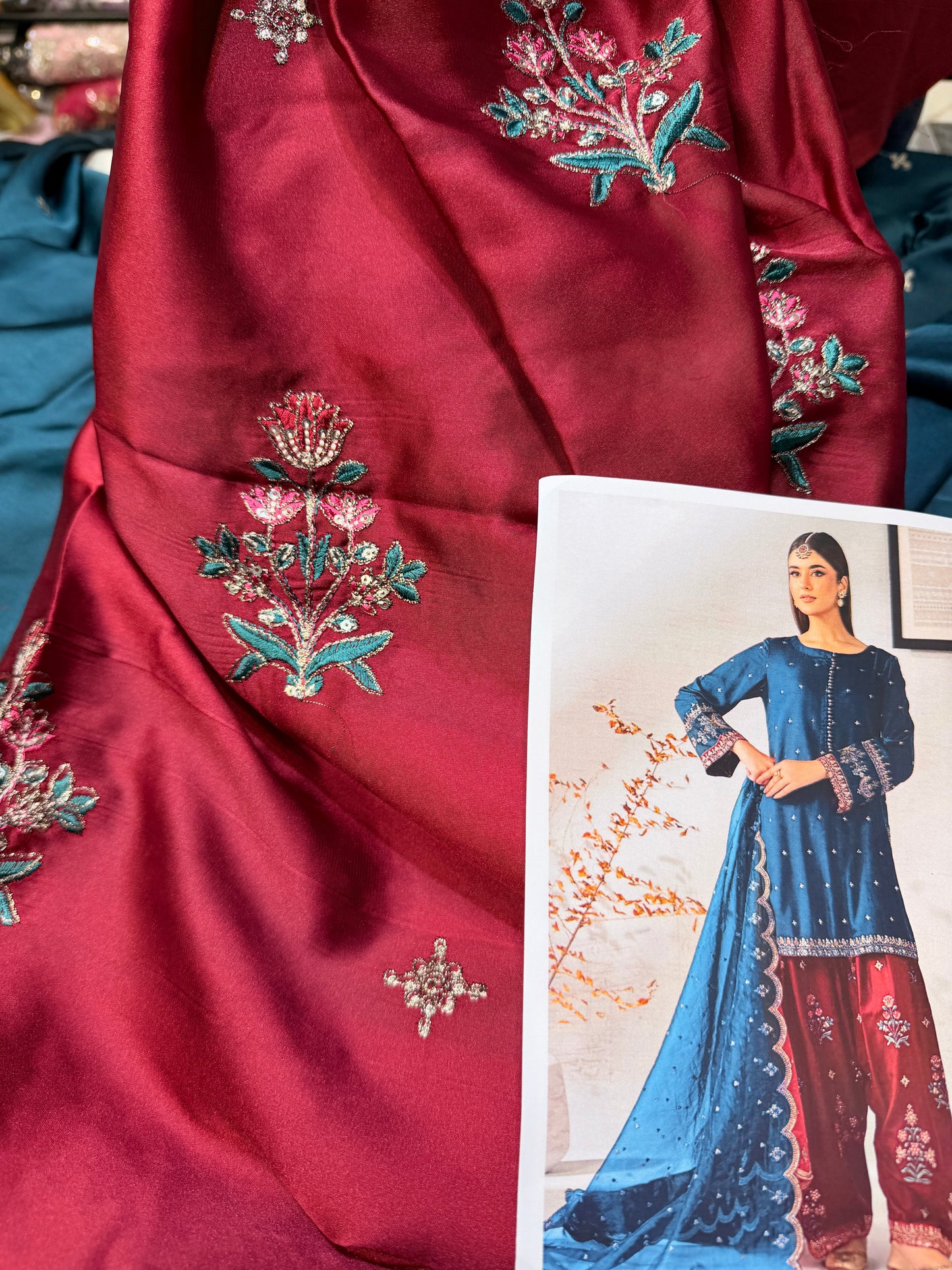 MARIA.B SILK PRINT 2527
